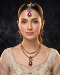 Eldria Cut Stone Necklace Set
