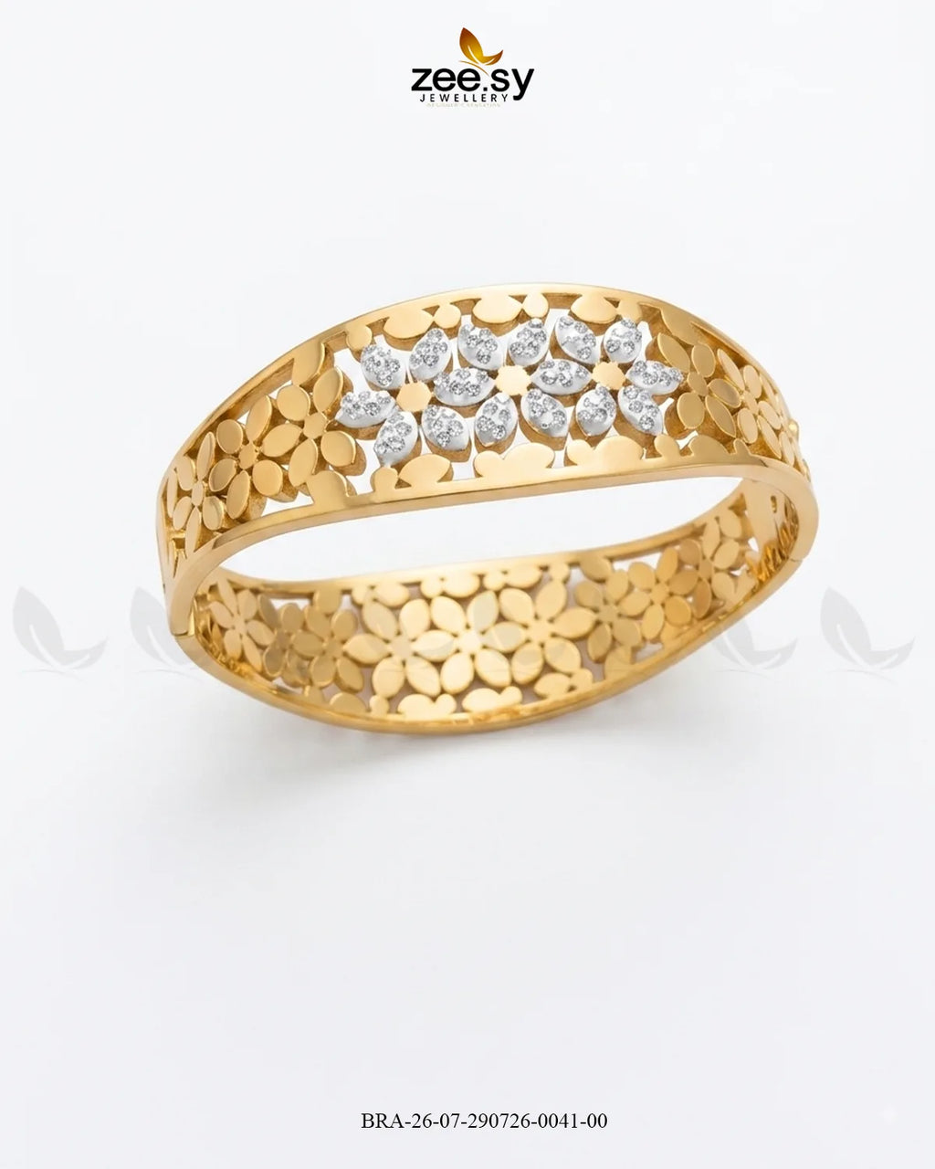 Bella Petal Cluster Statement Bracelet
