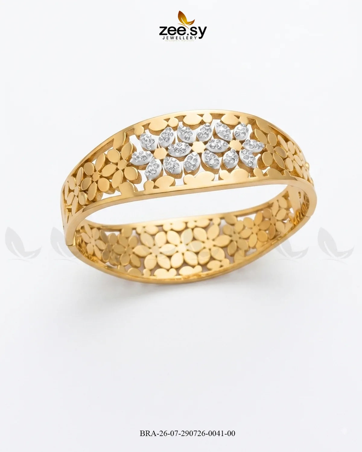 Bella Petal Cluster Statement Bracelet