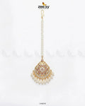 Shaahi Gulnaar Pearl drop Bindiya