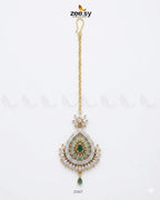 Leaf Pave Ziconia Bindiya