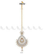 Leaf Pave Ziconia Bindiya