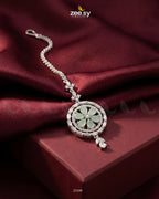 Tulip Wheel Crystal Bindiya