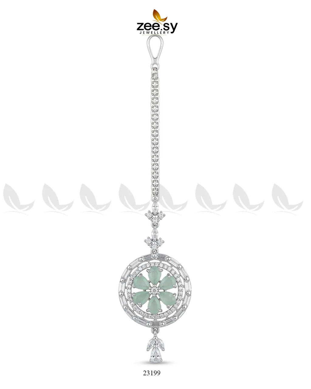 Tulip Wheel Crystal Bindiya