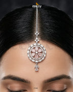 Tulip Wheel Crystal Bindiya