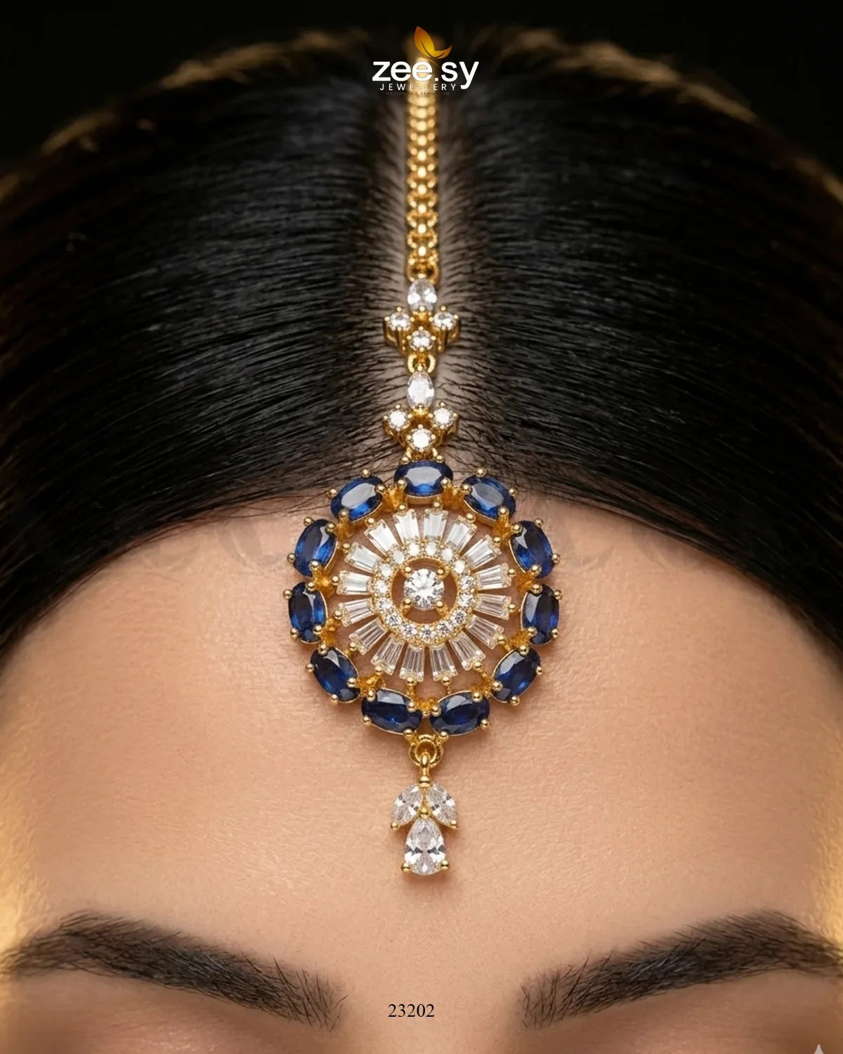 Ethnic Circle Bold Stone Bindiya