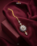 Azure Sunburst Zirconia Bindiya