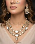 Celeste Traditional Polki Necklace Set