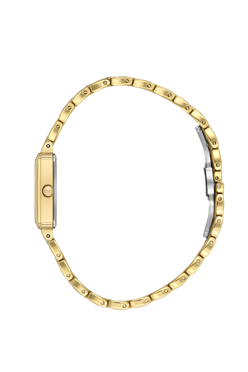 Daniel Klein Silver IP Gold Wrist Watch for Women DK.1.14158-2