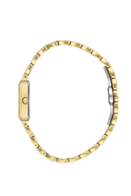 Daniel Klein Silver IP Gold Wrist Watch for Women DK.1.14158-2