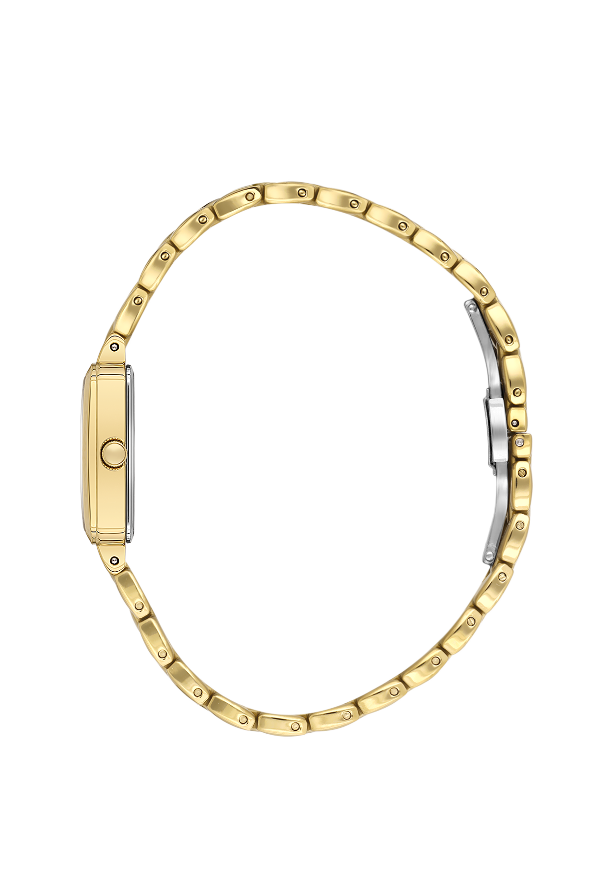 Daniel Klein Silver IP Gold Wrist Watch for Women DK.1.14158-2
