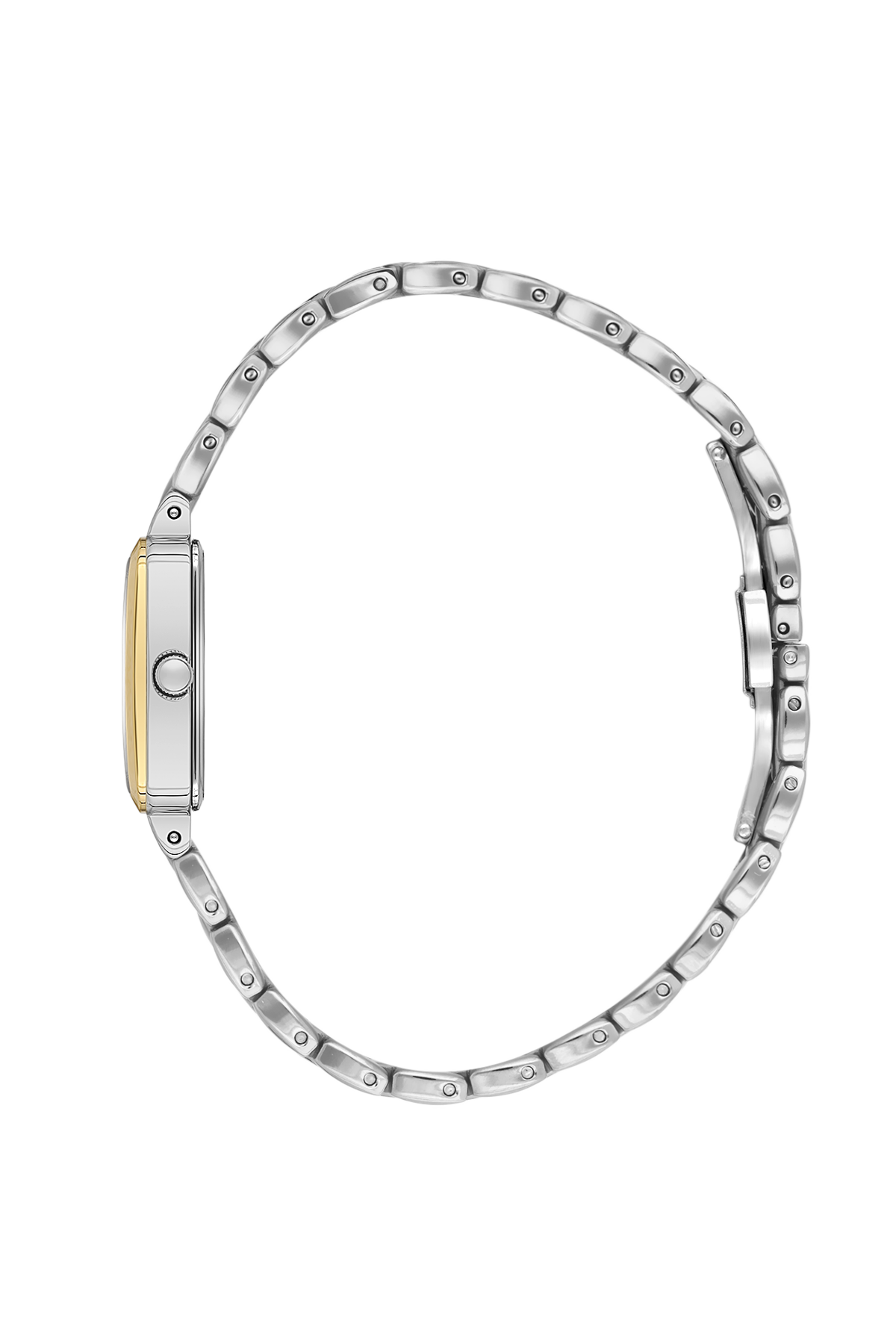 Daniel Klein Silver IP Silver/Gold Wrist Watch for Women DK.1.14158-3