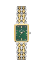 Daniel Klein D.Green IP Silver/ Gold Wrist Watch for Women DK.1.14158-4