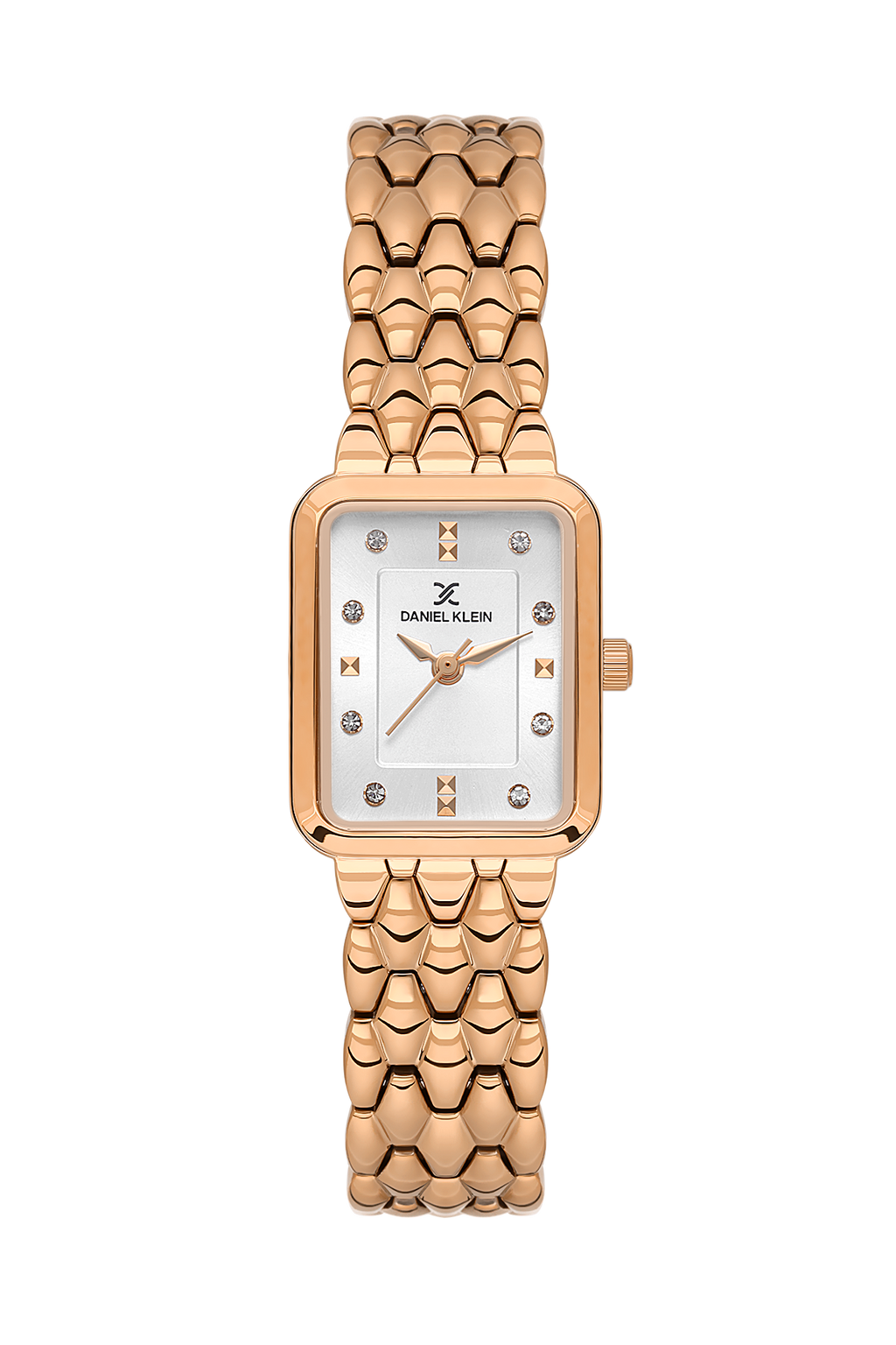 Daniel Klein L.R.Gold IP Pink R.Gold Wrist Watch for Women DK.1.14158-5