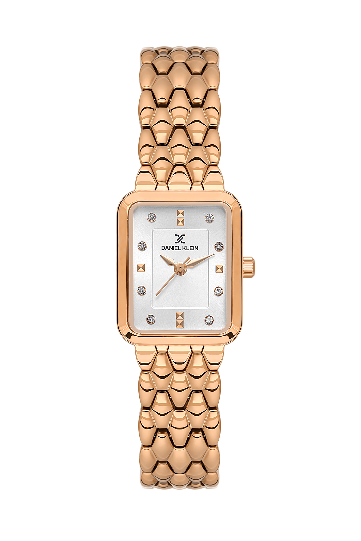 Daniel Klein L.R.Gold IP Pink R.Gold Wrist Watch for Women DK.1.14158-5