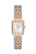 Daniel Klein Silver IP Plated Pink/Rosegold Wrist Watch for Women DK.1.14158-6