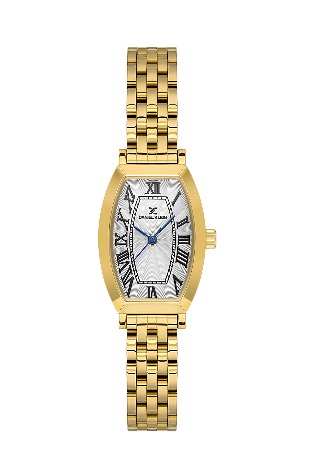 Daniel Klein Silver IP Gold Wrist Watch for Women DK.1.14165-2