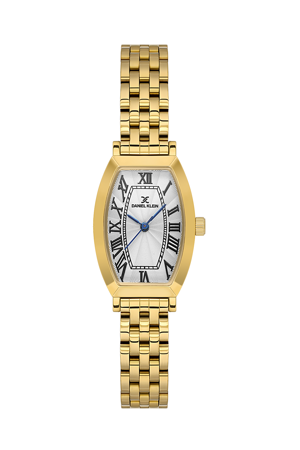 Daniel Klein Silver IP Gold Wrist Watch for Women DK.1.14165-2