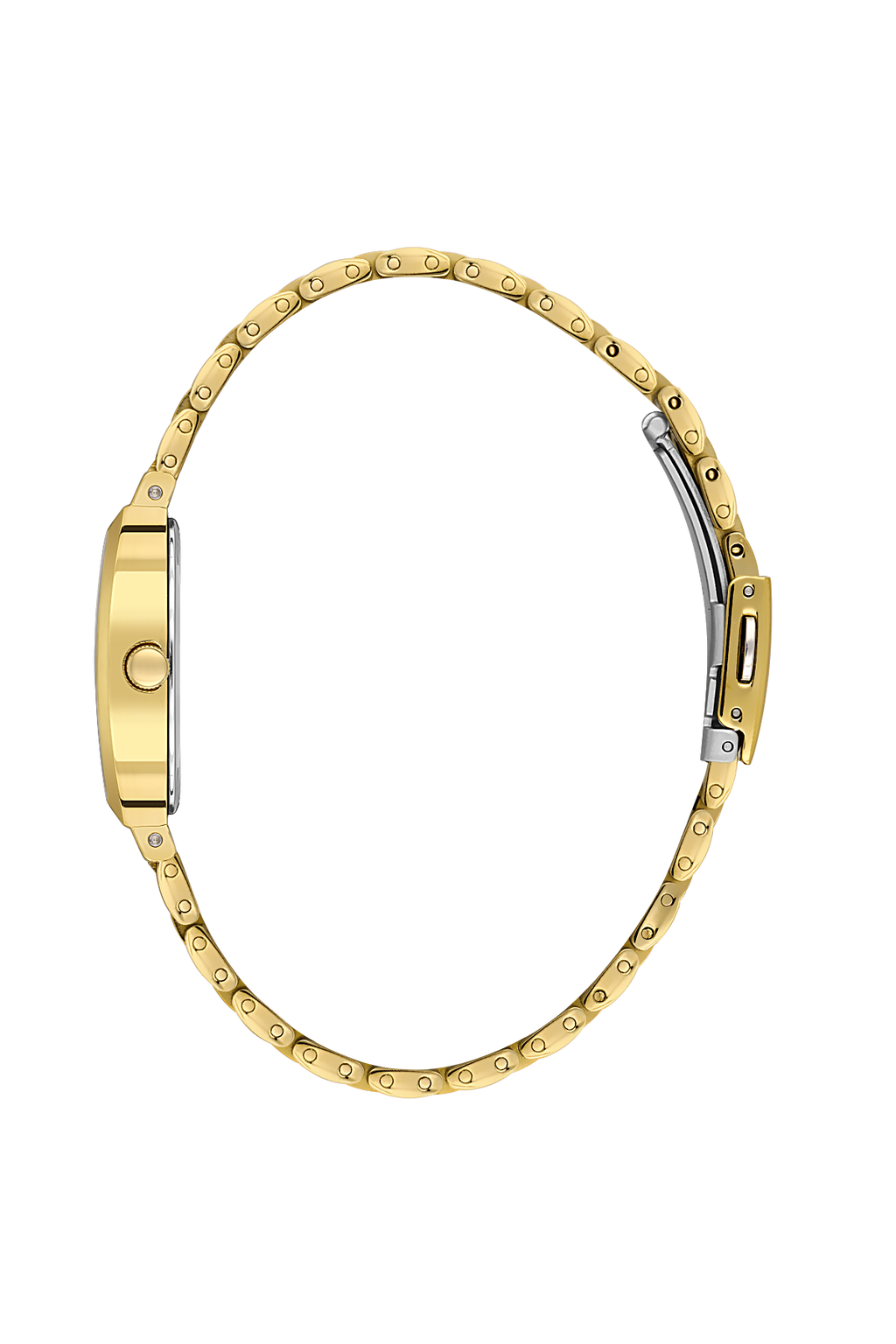 Daniel Klein Silver IP Gold Wrist Watch for Women DK.1.14165-2