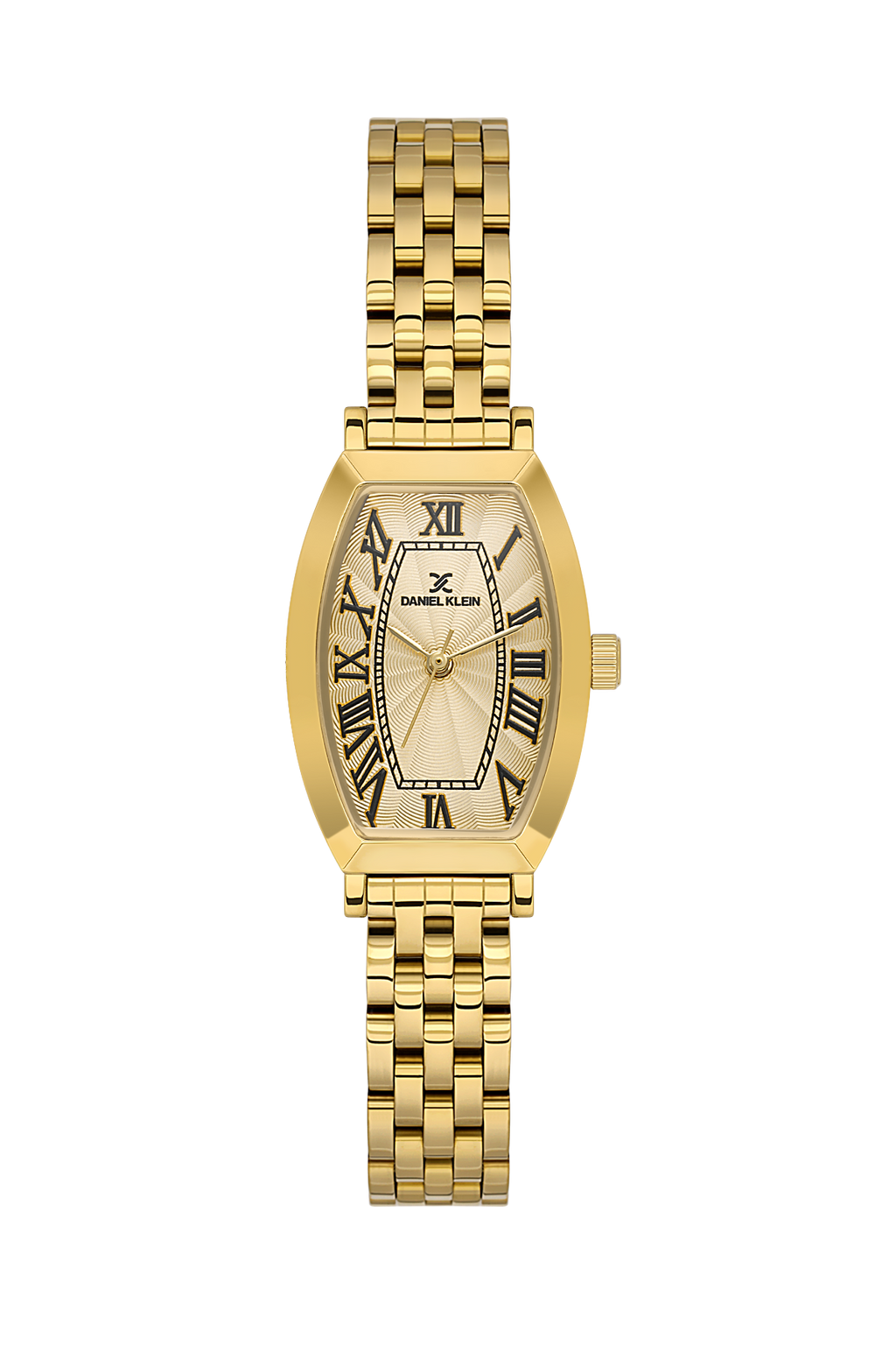 Daniel Klein Light Champagne IP Gold Wrist Watch for Women DK.1.14165-3