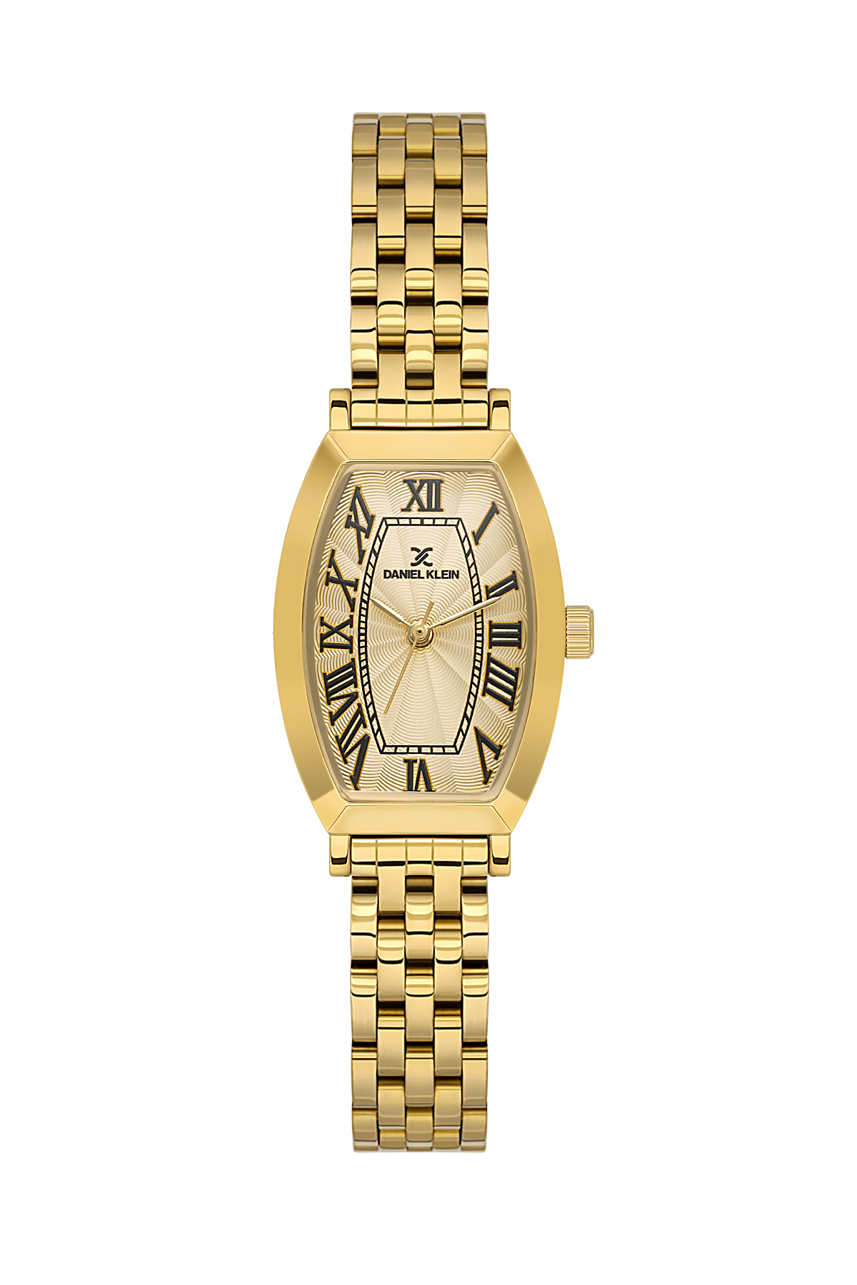 Daniel Klein Light Champagne IP Gold Wrist Watch for Women DK.1.14165-3