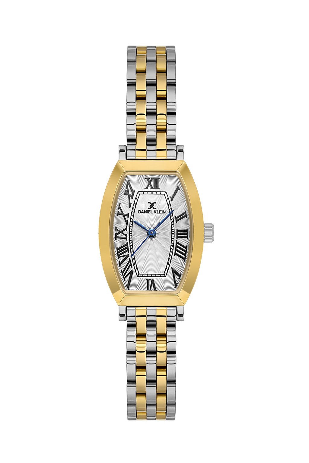 Daniel Klein Silver IP Silver/Gold Wrist Watch for Women DK.1.14165-4