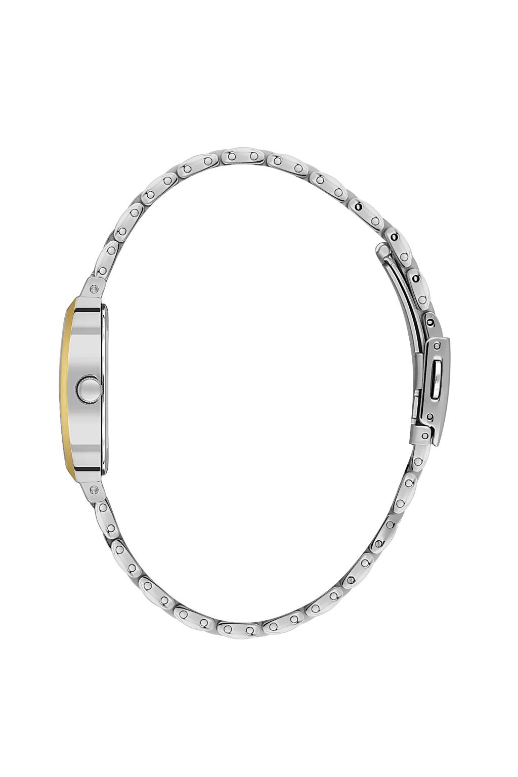 Daniel Klein Silver IP Silver/Gold Wrist Watch for Women DK.1.14165-4