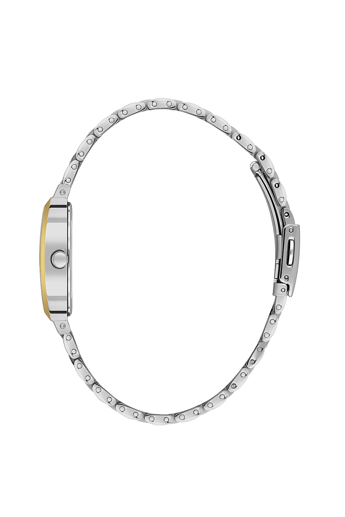 Daniel Klein Silver IP Silver/Gold Wrist Watch for Women DK.1.14165-4