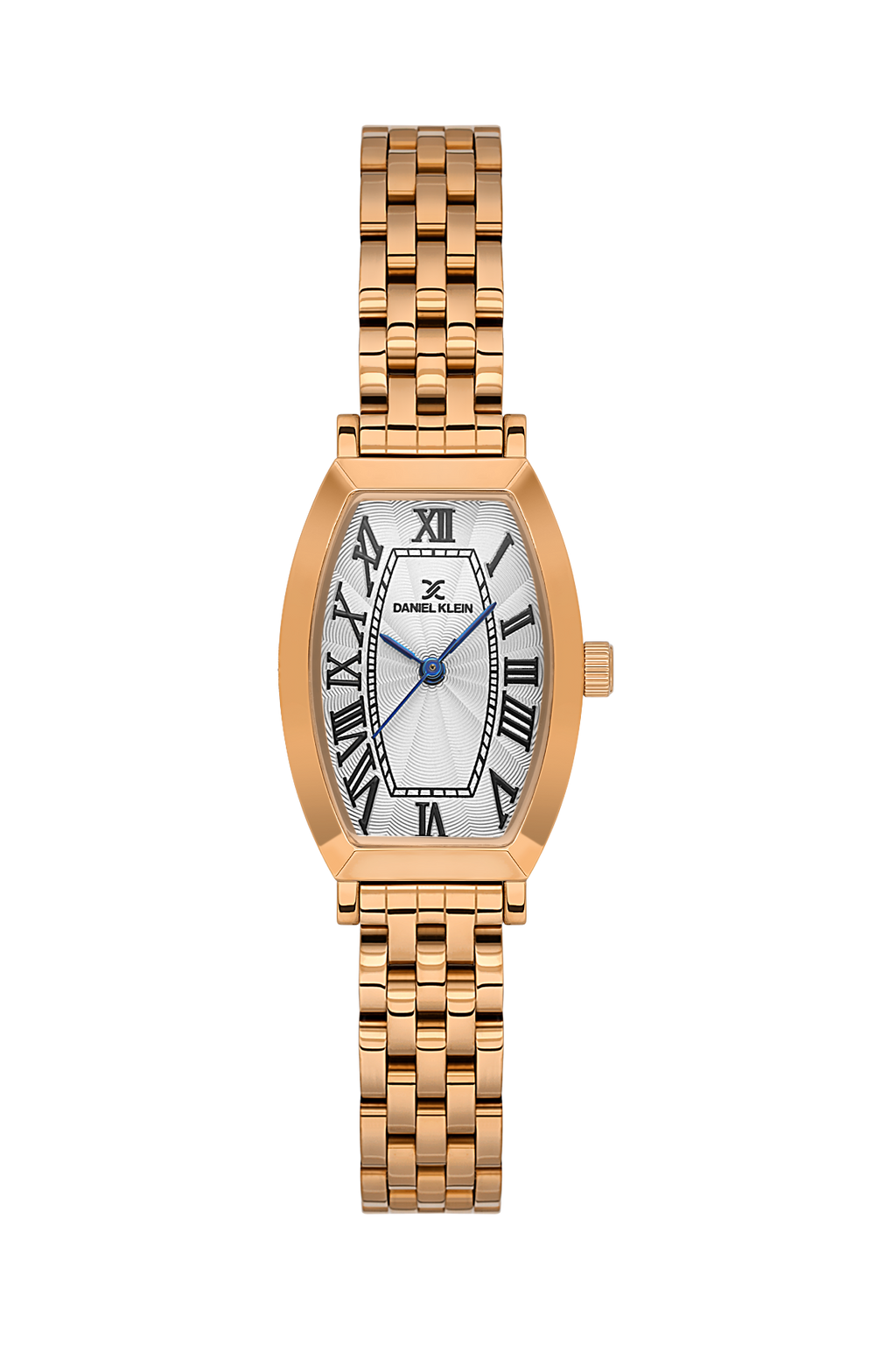 Daniel Klein Silver IP Rosegold Wrist Watch for Women DK.1.14165-5
