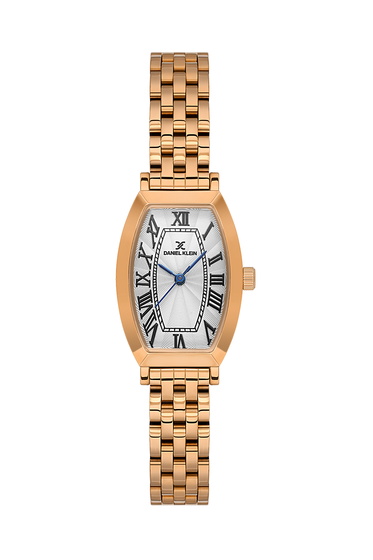 Daniel Klein Silver IP Rosegold Wrist Watch for Women DK.1.14165-5