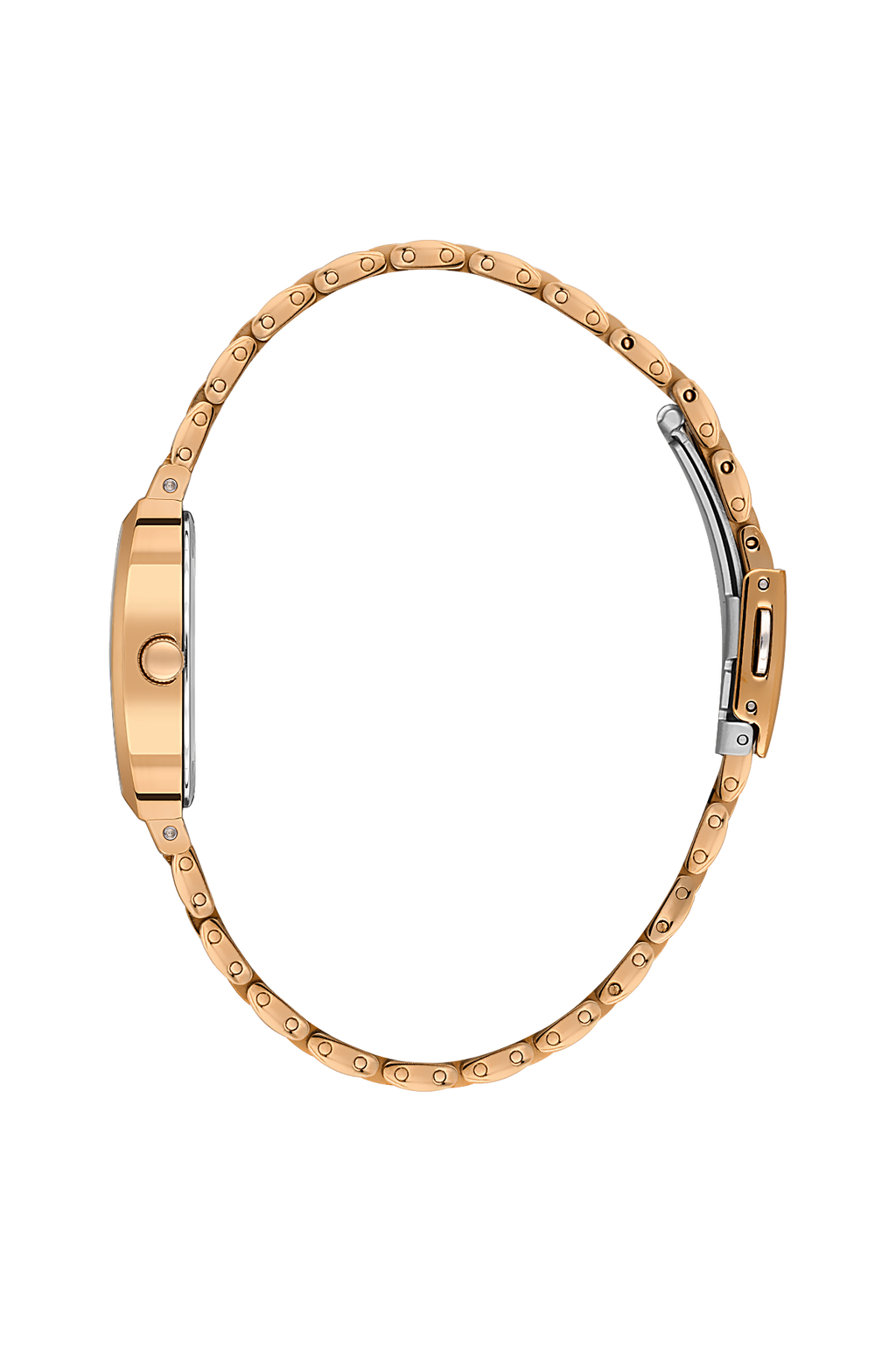 Daniel Klein Silver IP Rosegold Wrist Watch for Women DK.1.14165-5