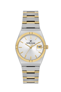 Daniel Klein Silver IP Silver/Gold Wrist Watch for Women DK.1.14170-4