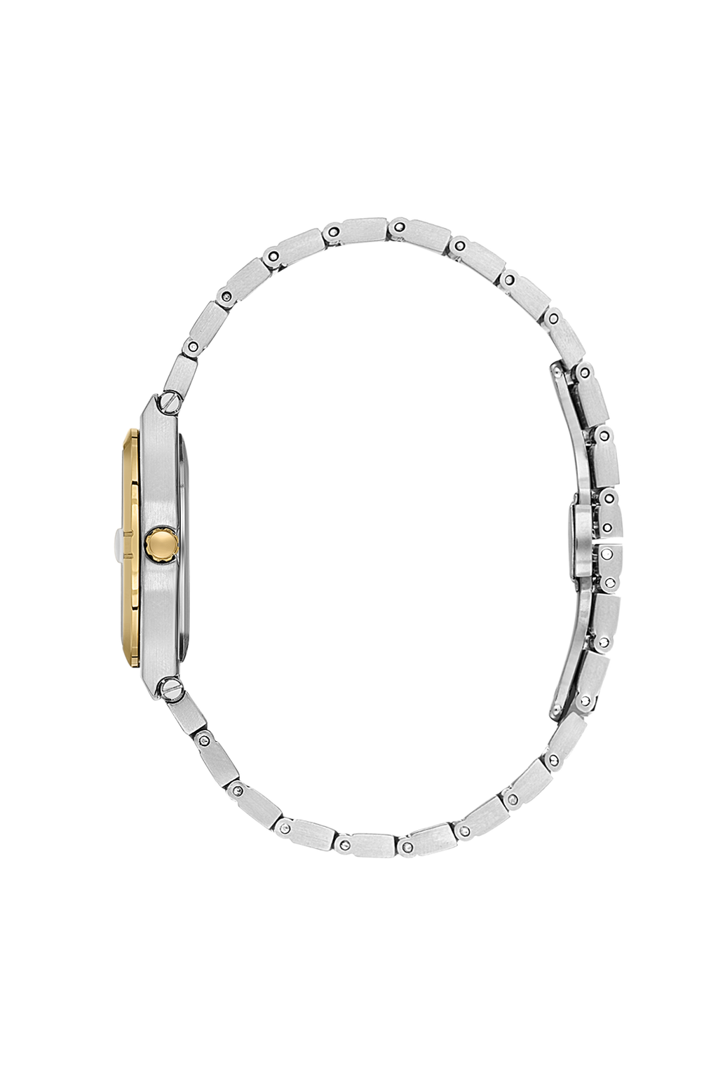Daniel Klein Silver IP Silver/Gold Wrist Watch for Women DK.1.14170-4