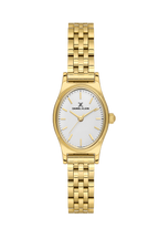 Daniel Klein Silver IP Gold Wrist Watch for Women DK.1.14174-2