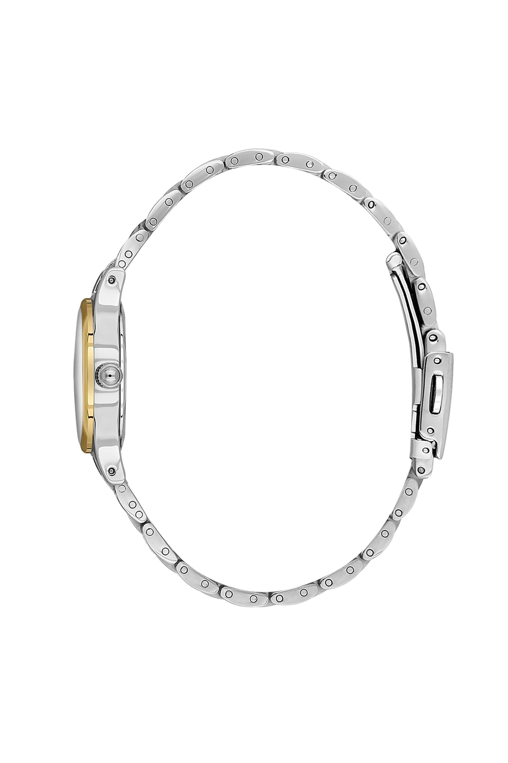 Daniel Klein Silver IP Silver/Gold Wrist Watch for Women DK.1.14174-3