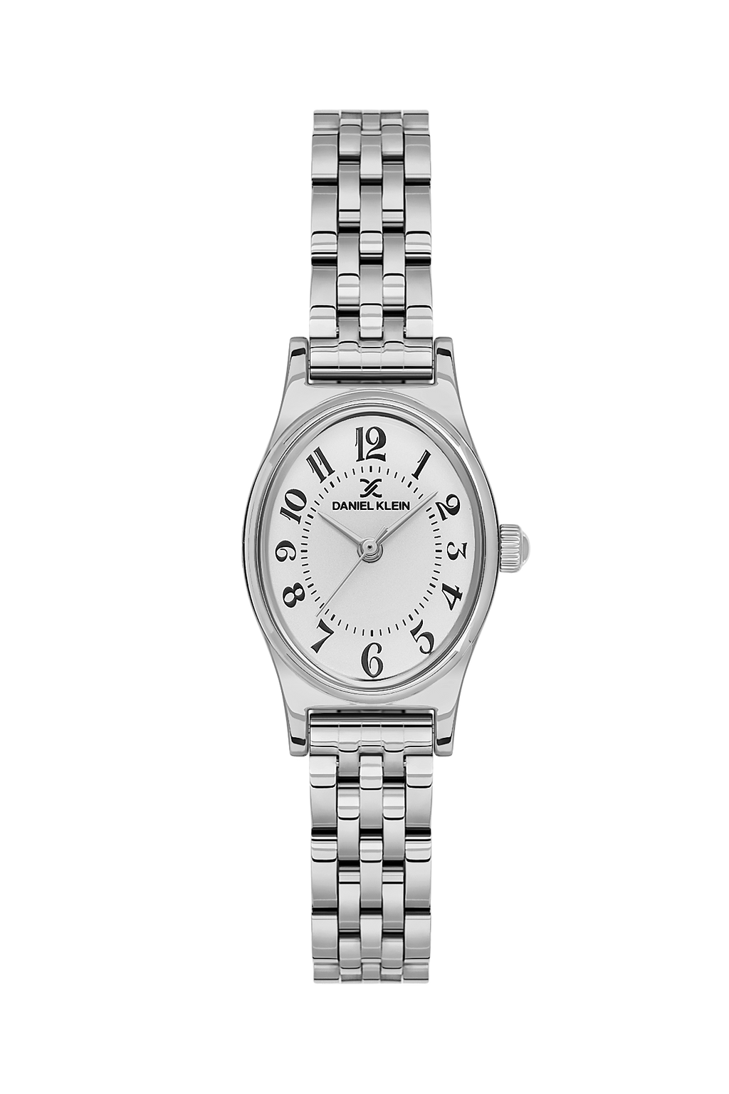 Daniel Klein Silver IP Silver Wrist Watch for Women DK.1.14174-5