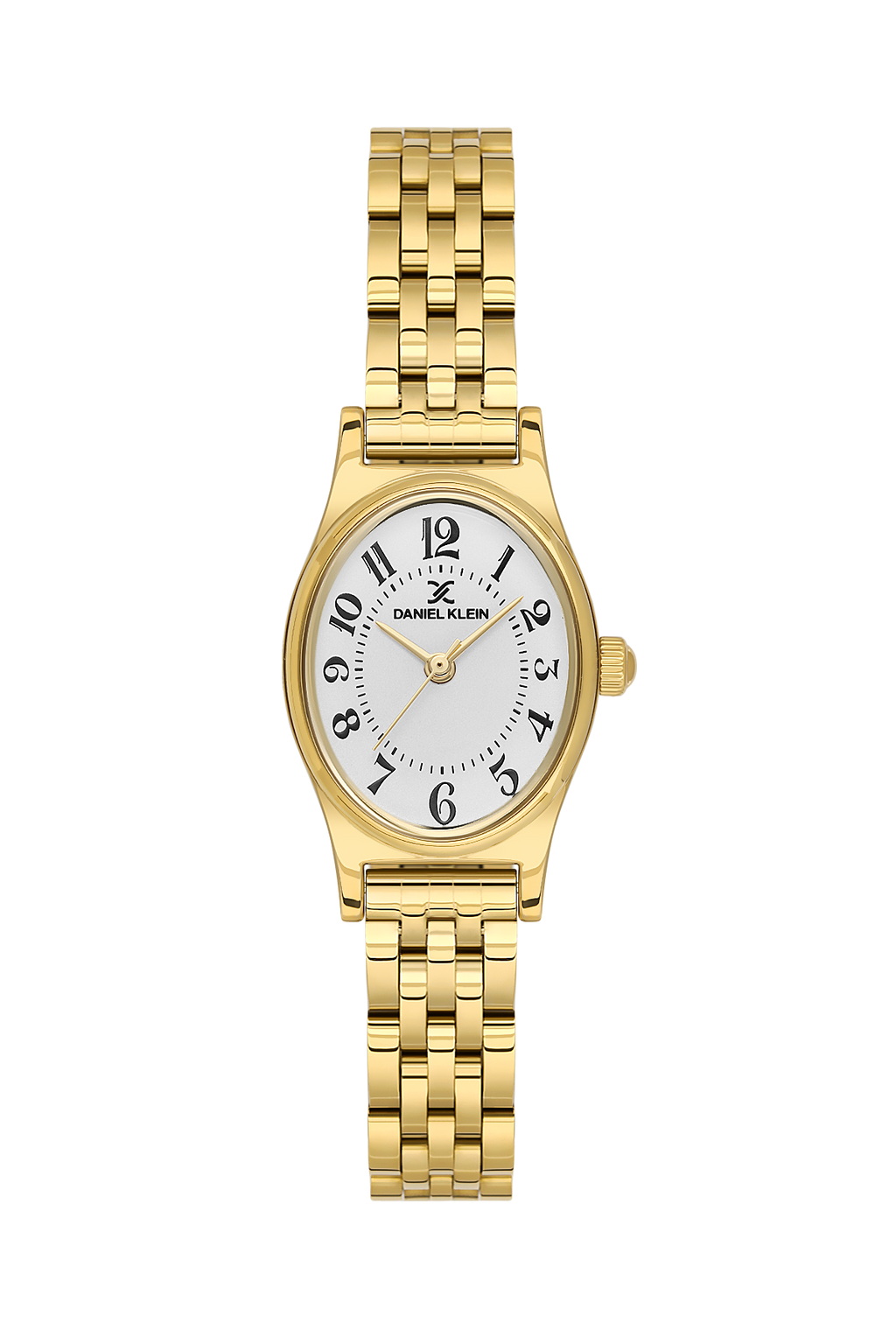Daniel Klein Silver IP Gold Wrist Watch for Women DK.1.14174-6