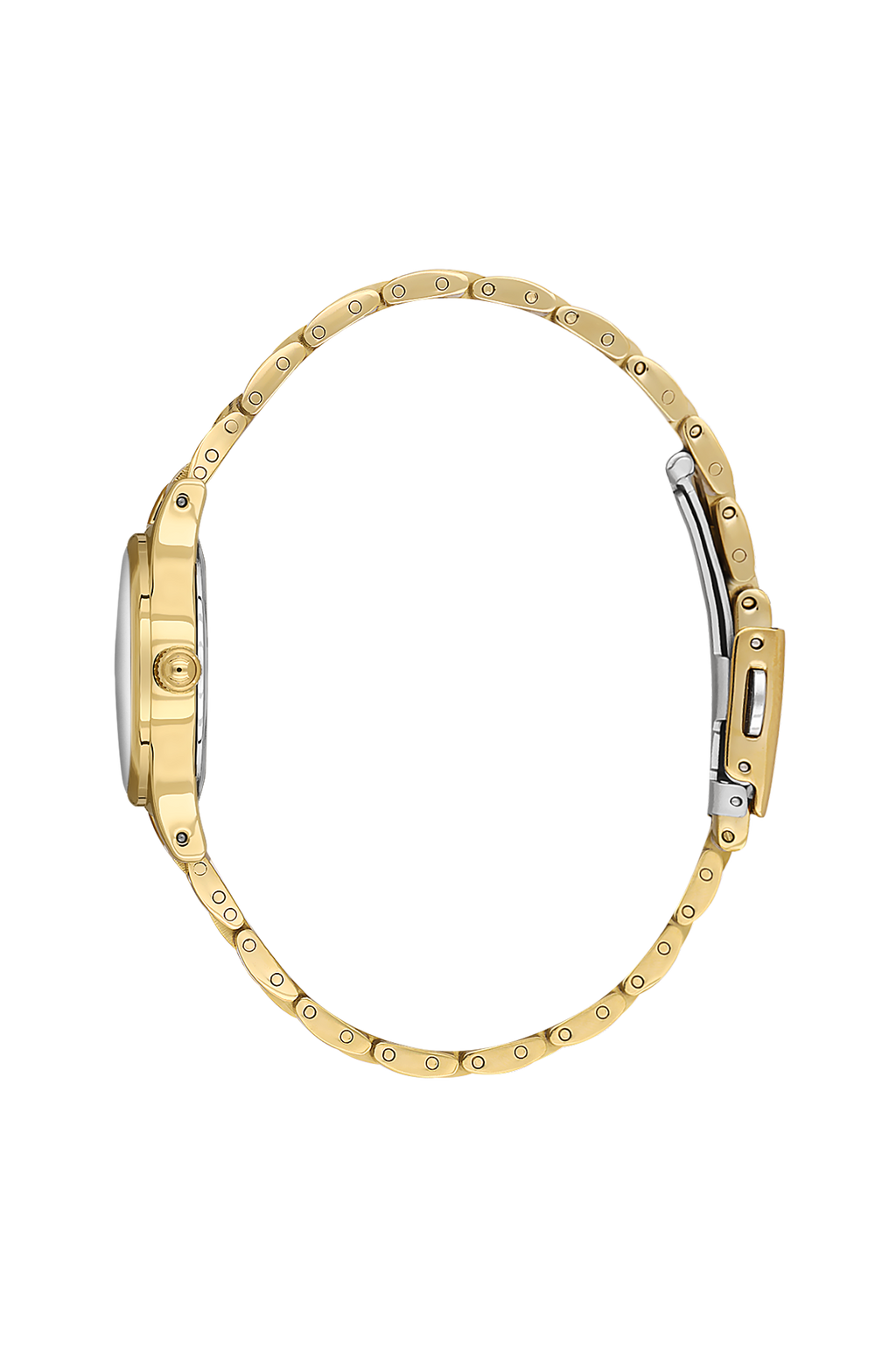 Daniel Klein Silver IP Gold Wrist Watch for Women DK.1.14174-6