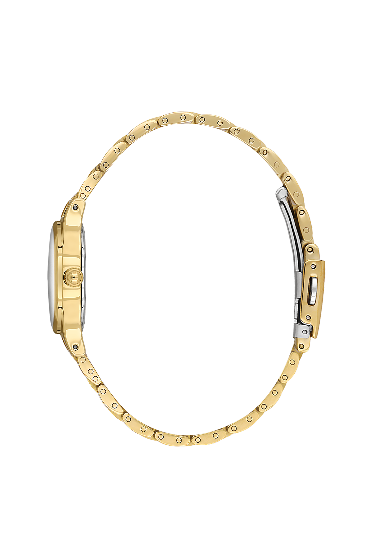 Daniel Klein Silver IP Gold Wrist Watch for Women DK.1.14174-6