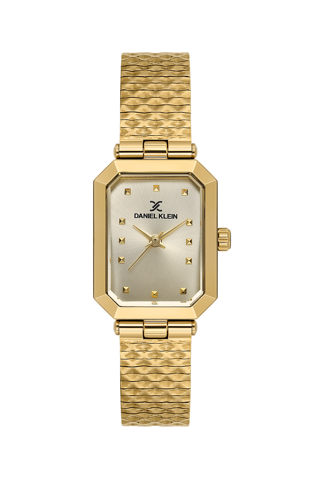 Daniel Klein Light Champagne IP Gold Wrist Watch for Women DK.1.14178-3