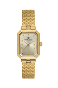 Daniel Klein Light Champagne IP Gold Wrist Watch for Women DK.1.14178-3