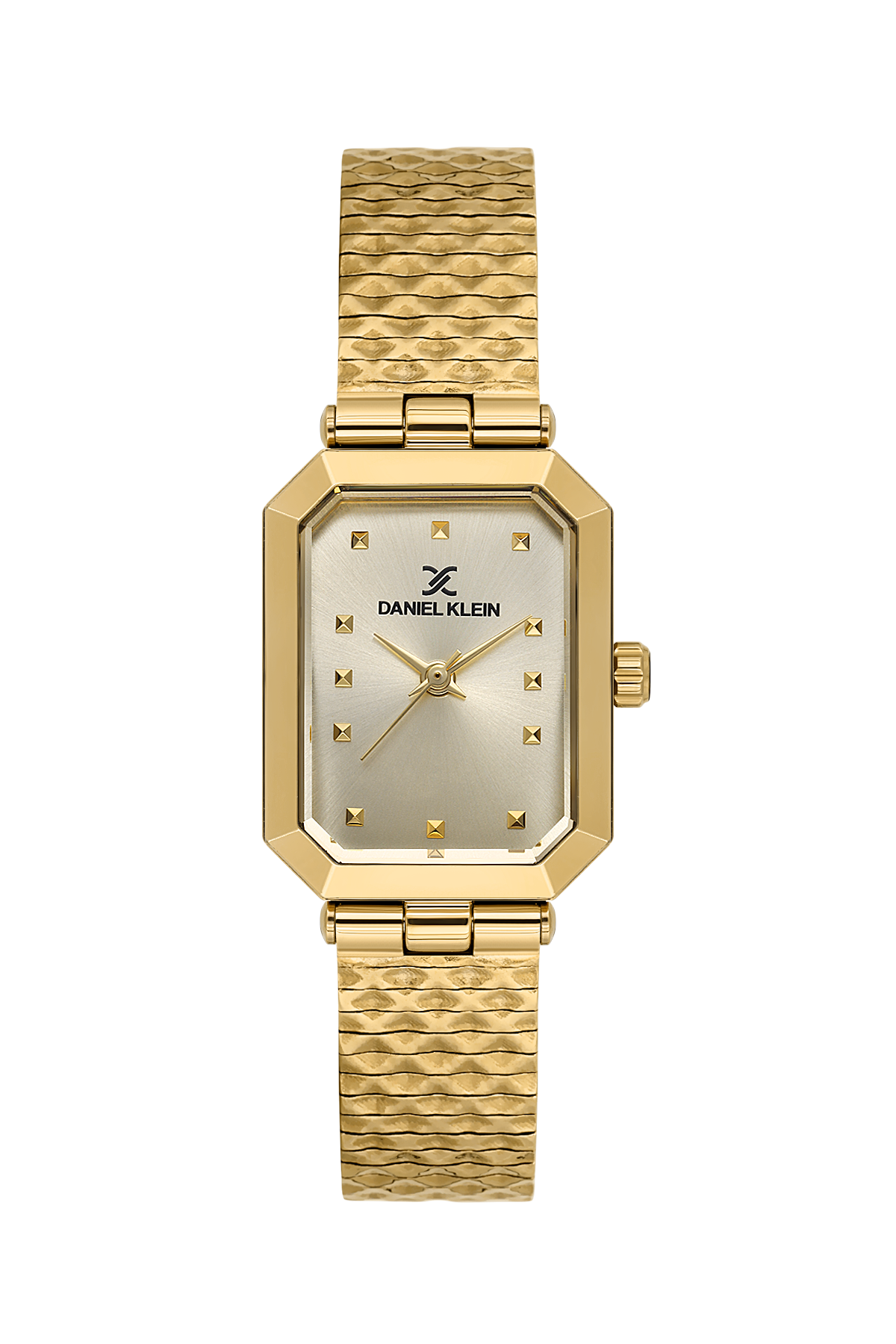 Daniel Klein Light Champagne IP Gold Wrist Watch for Women DK.1.14178-3