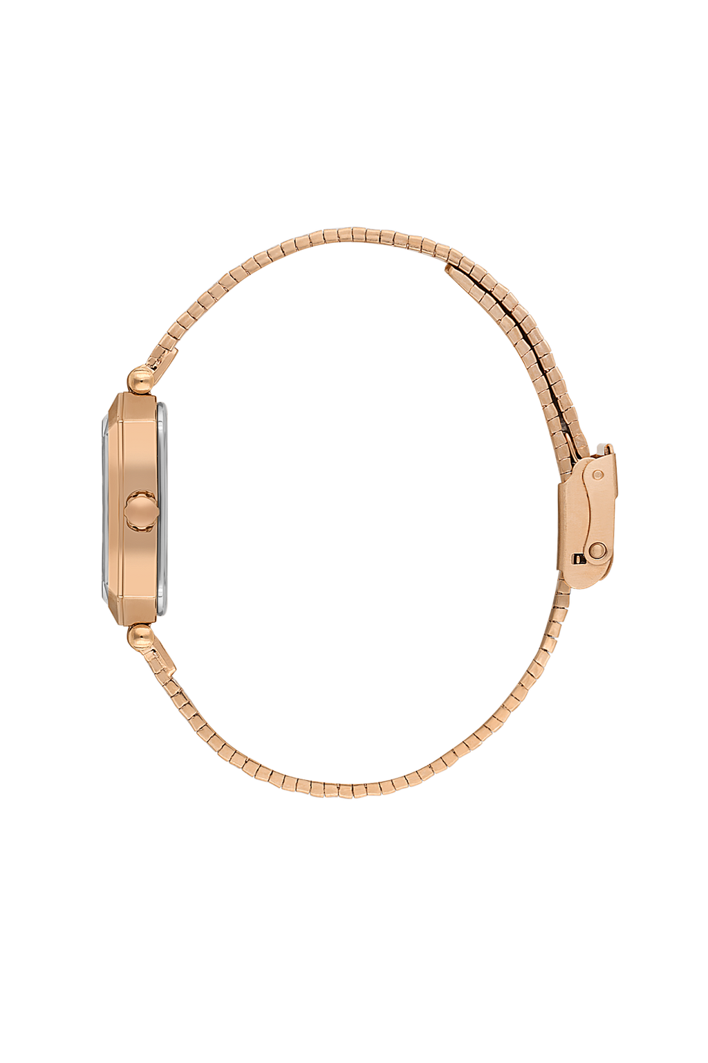 Daniel Klein Dark Green Pink Rosegold Wrist Watch for Women DK.1.14178-6