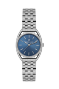 Daniel Klein Blue IP Silver Wrist Watch for Women DK.1.14180-2