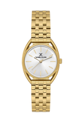 Daniel Klein Silver IP Gold Wrist Watch for Women DK.1.14180-3