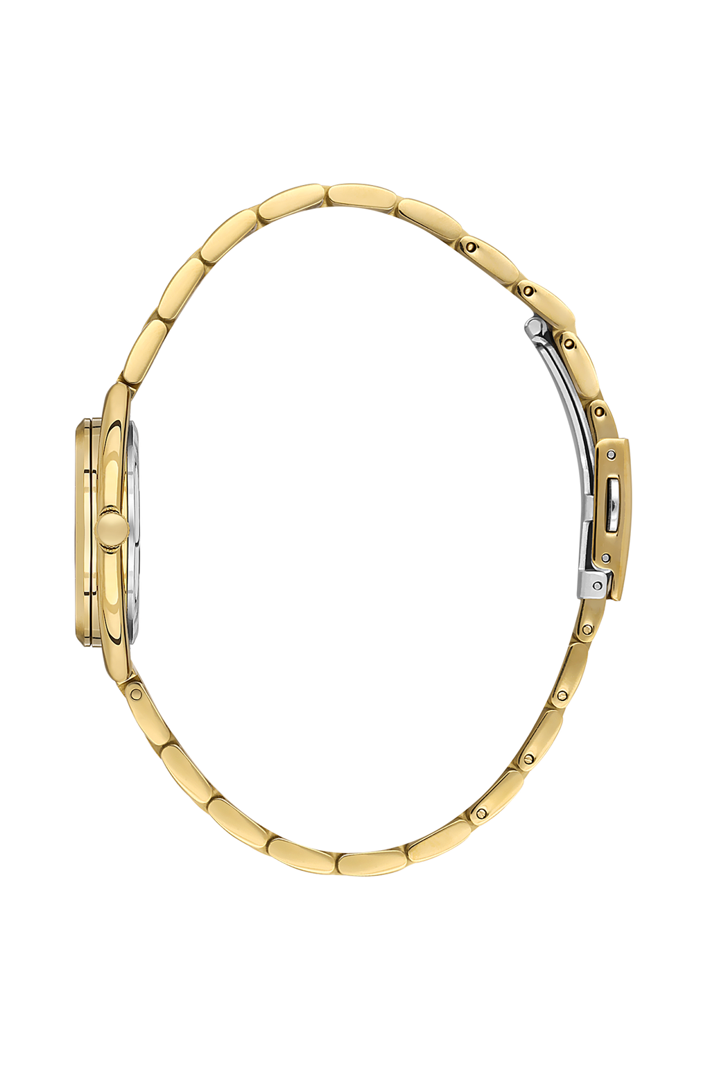Daniel Klein Silver IP Gold Wrist Watch for Women DK.1.14180-3