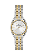 Daniel Klein Silver IP Silver/Gold Wrist Watch for Women DK.1.14180-4