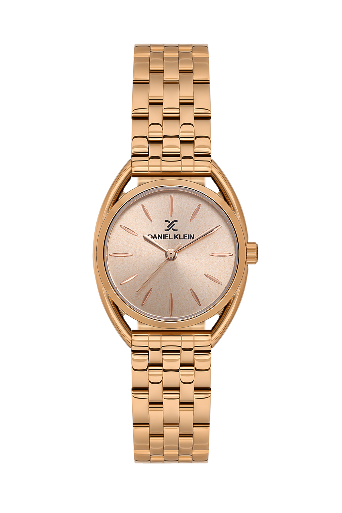 Daniel Klein Light Rosegold Pink Rosegold Wrist Watch for Women DK.1.14180-6