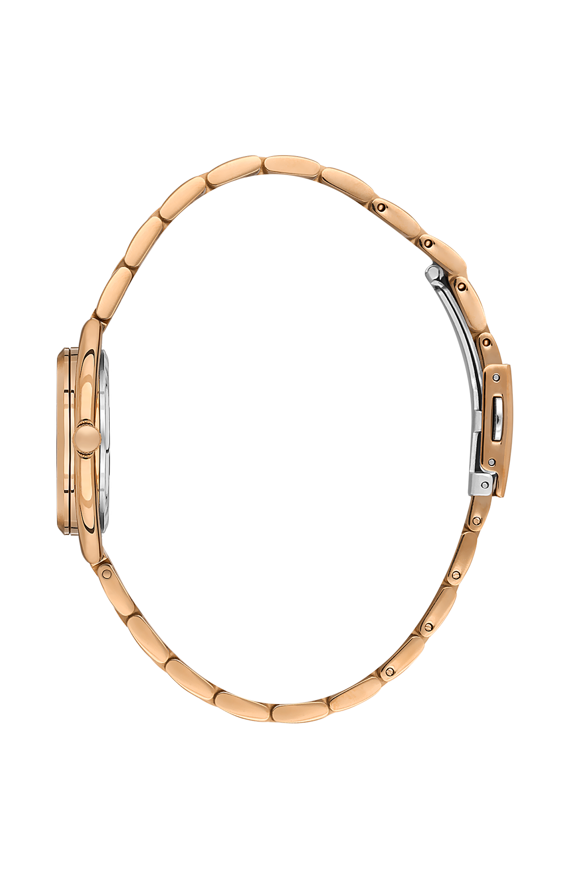 Daniel Klein Light Rosegold Pink Rosegold Wrist Watch for Women DK.1.14180-6