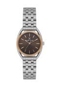 Daniel Klein Dark Brown Pink Rosegold Wrist Watch for Women DK.1.14180-7